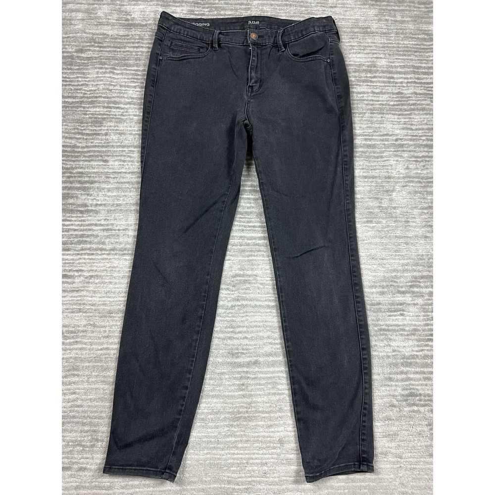 A New Approach Jeans Womens 32/14 Black Jegging Denim‎ Rayon Blend
